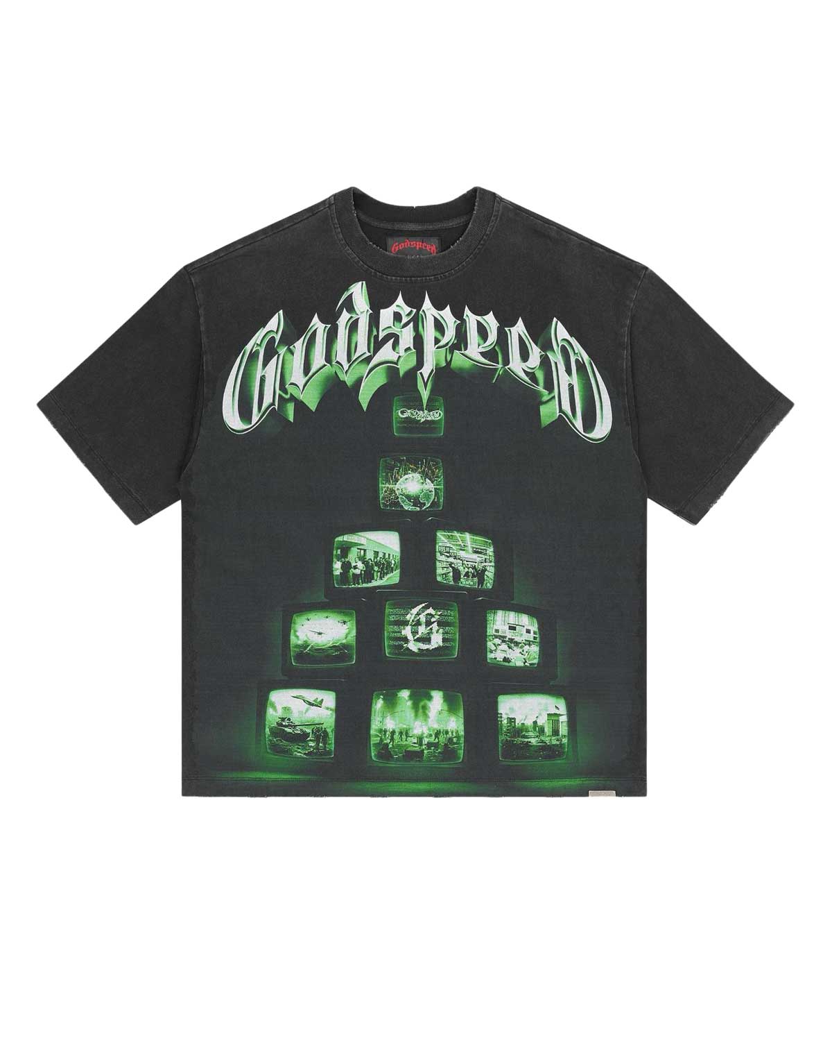 Godspeed Overstimulation Tee Black