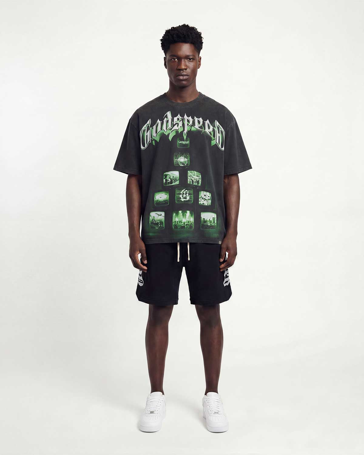 Godspeed Overstimulation Tee Black