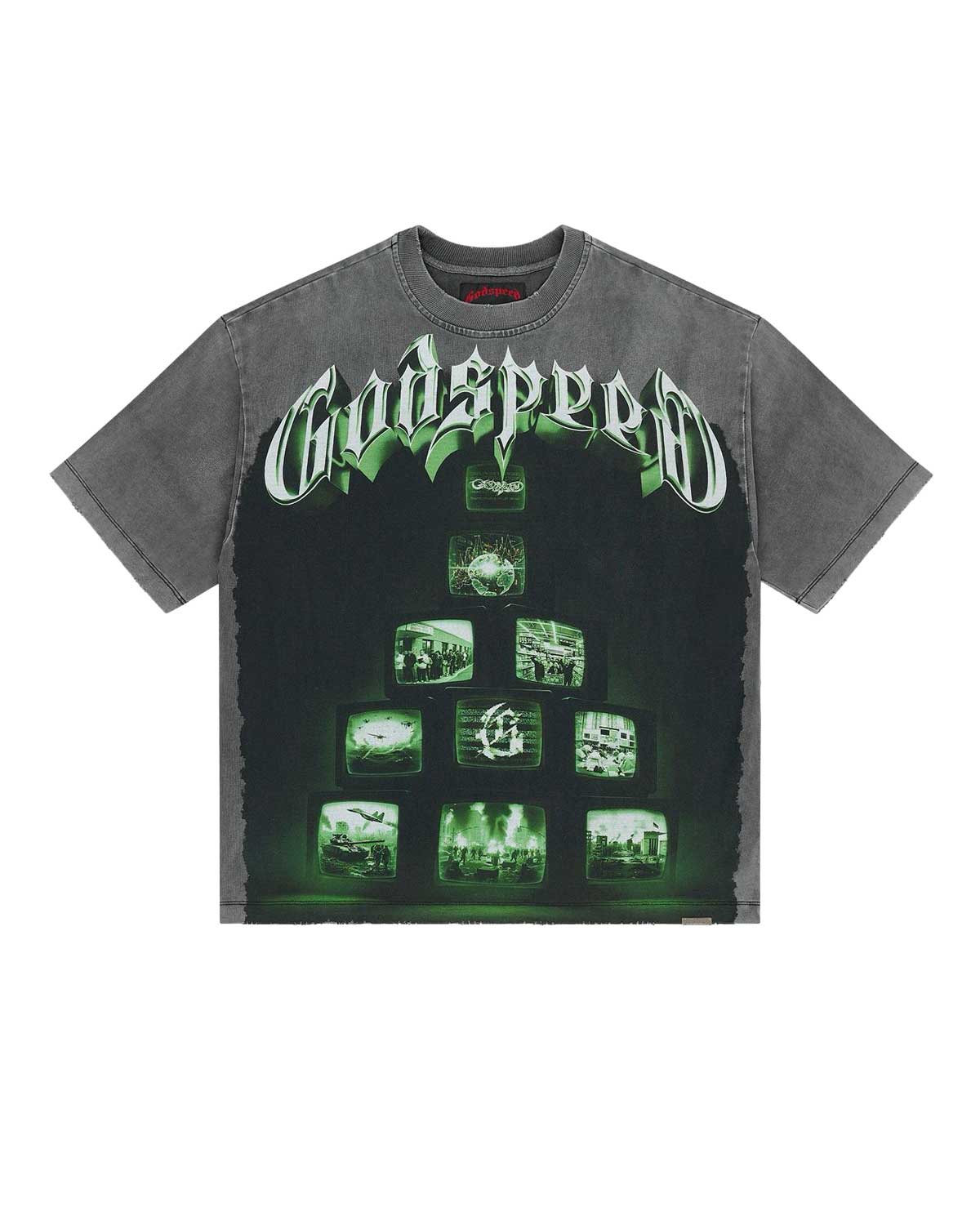 Godspeed Overstimulation Tee Grey