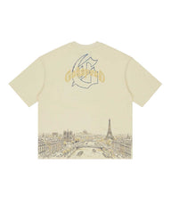 Godspeed Paris Skyline Tee Bone