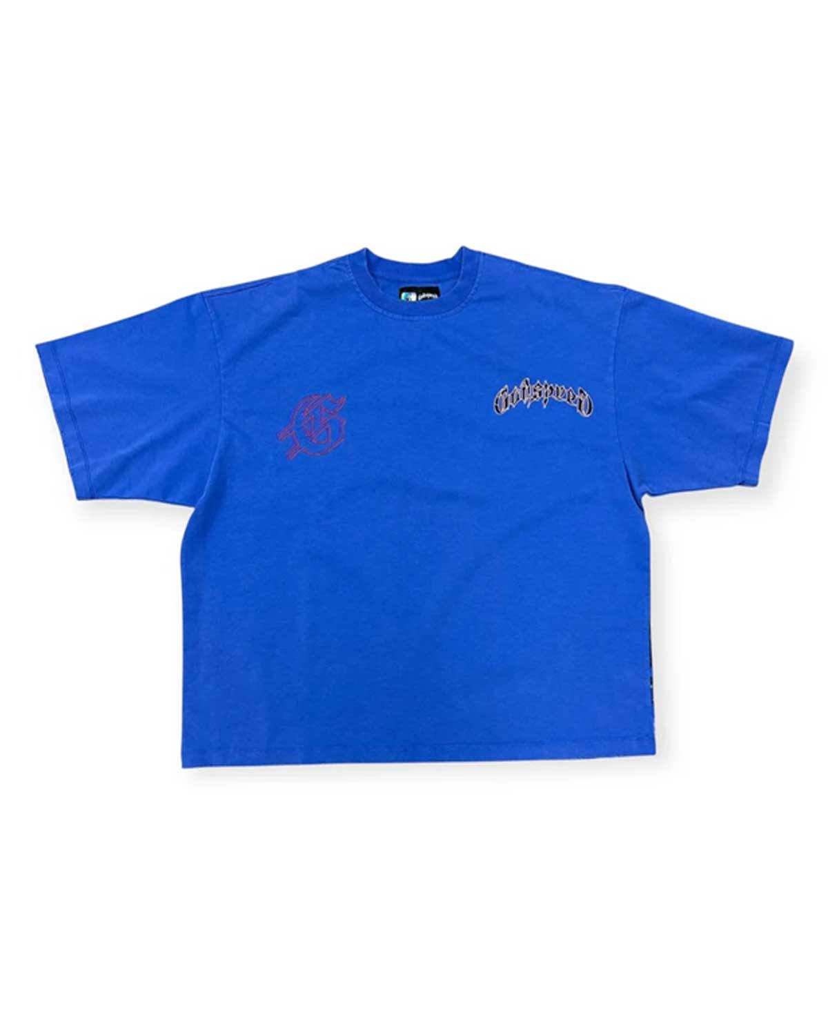 Godspeed Run Club Tee Blue