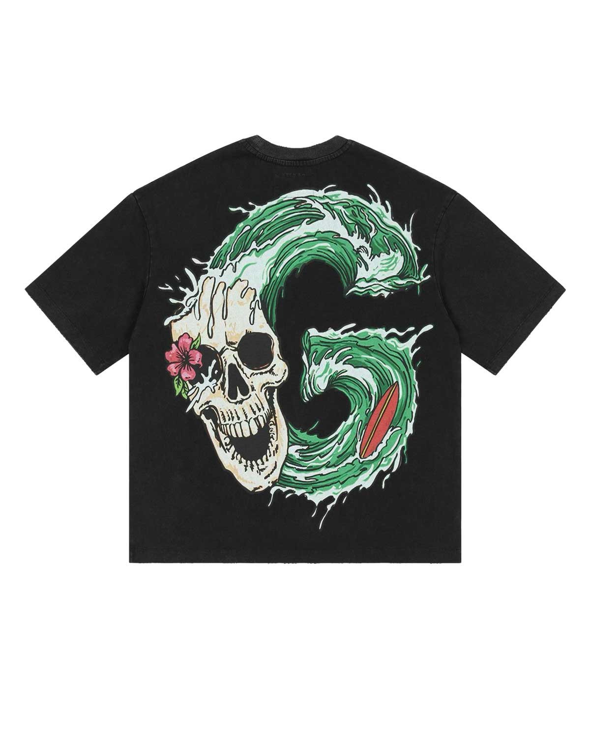 Godspeed Surfs Up Tee Black