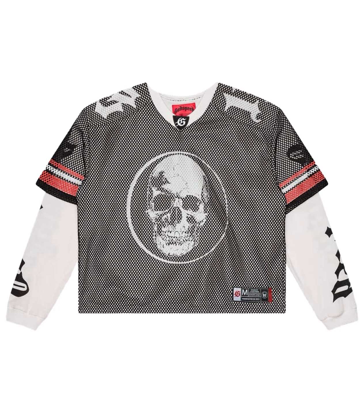Godspeed TD Layered Jersey Black/White/Red Boom