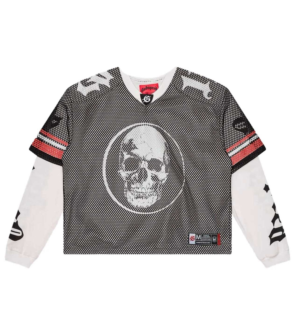 Godspeed TD Layered Jersey Black/White/Red Boom