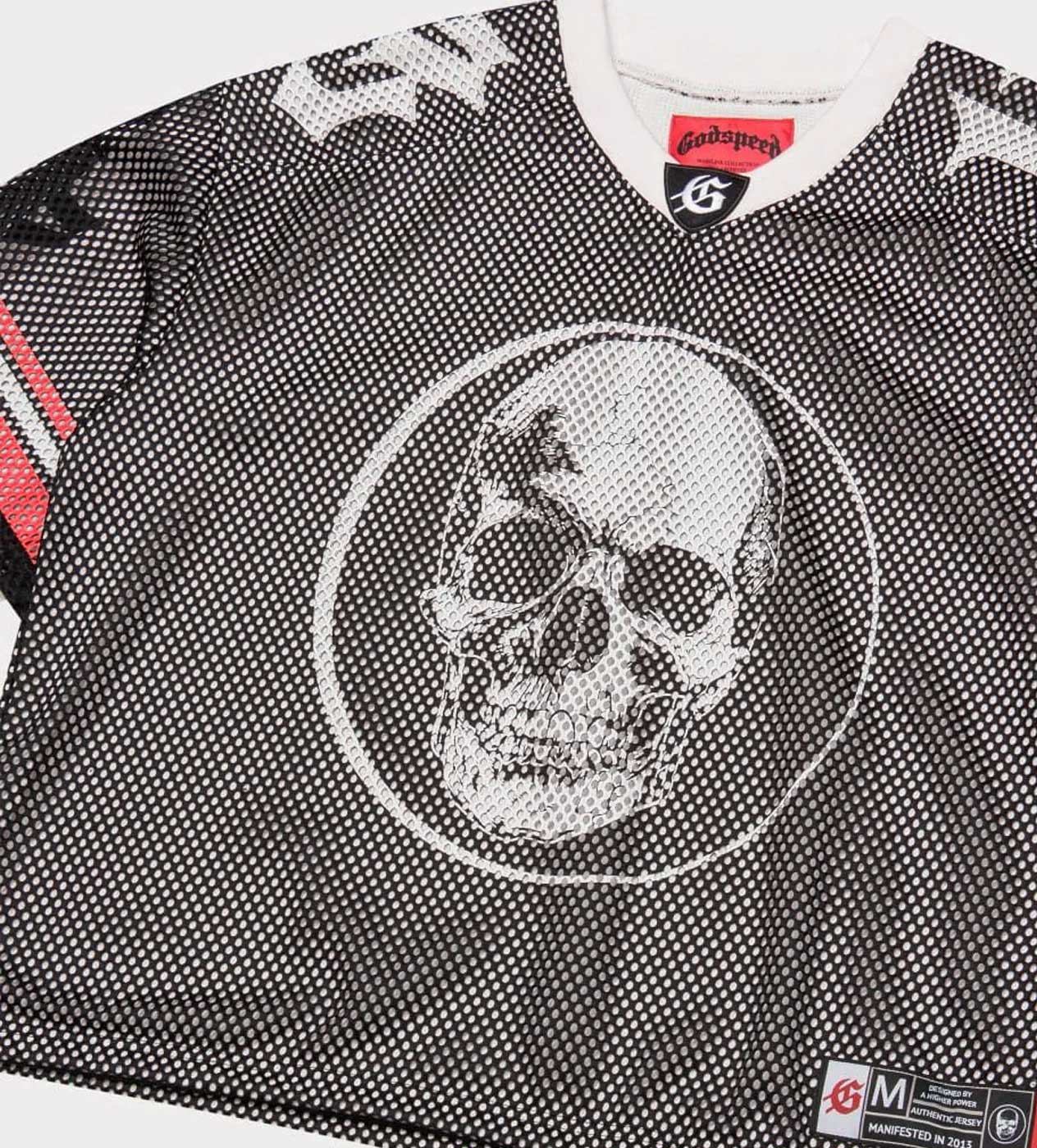 Godspeed TD Layered Jersey Black/White/Red Boom