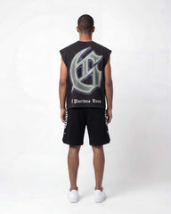 Godspeed The Landing Sleeveless Tee Black