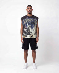 Godspeed The Landing Sleeveless Tee Black