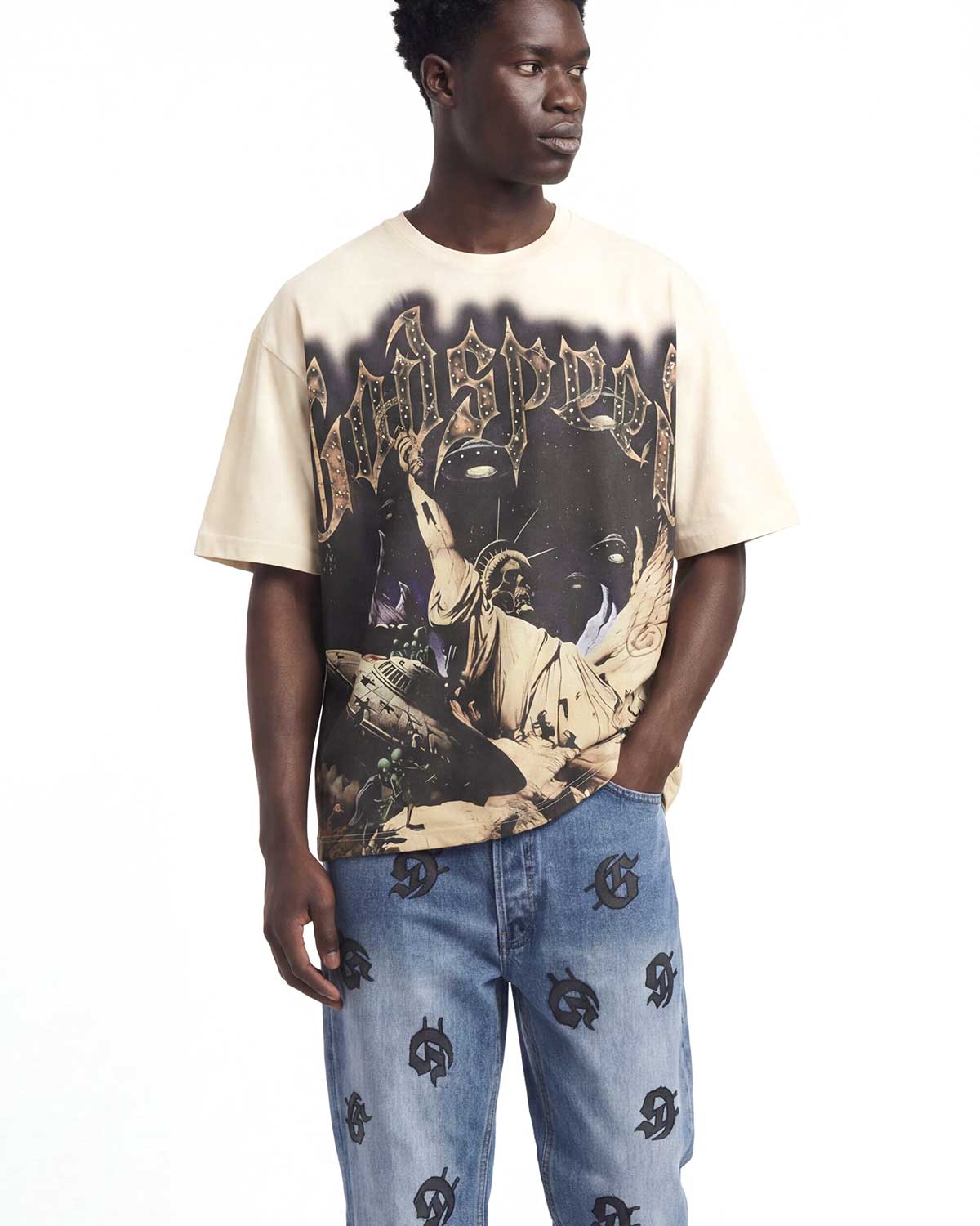 Godspeed The Landing Tee Bone