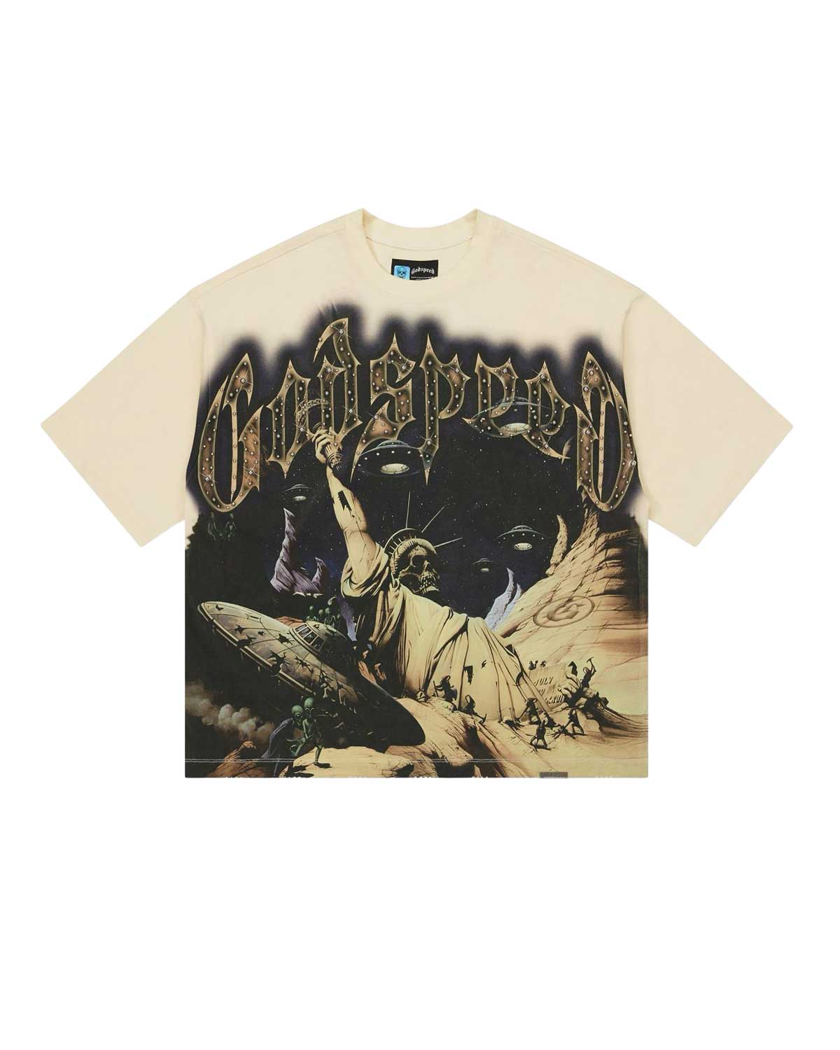 Godspeed The Landing Tee Bone