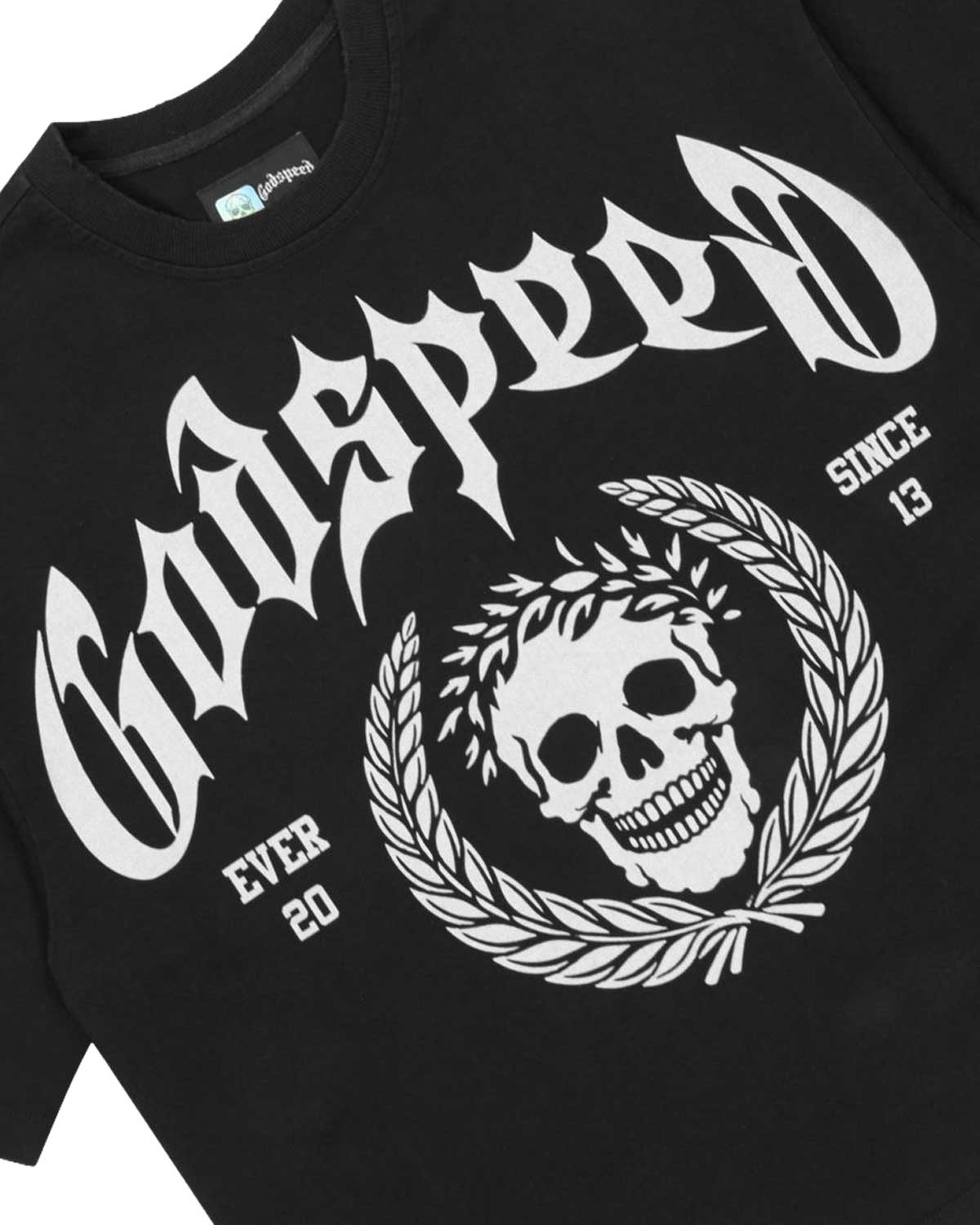 Godspeed Victor Crest Tee Black