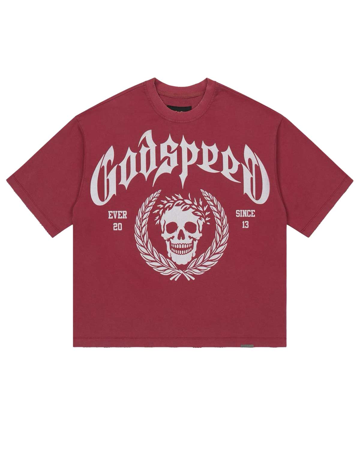 Godspeed Victor Crest Tee Red