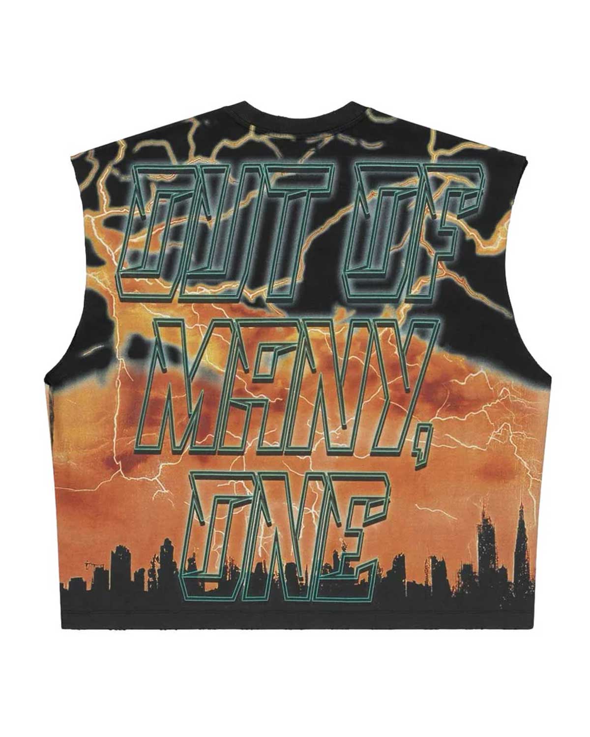 Godspeed Voltage Sleeveless Tee Black/Orange