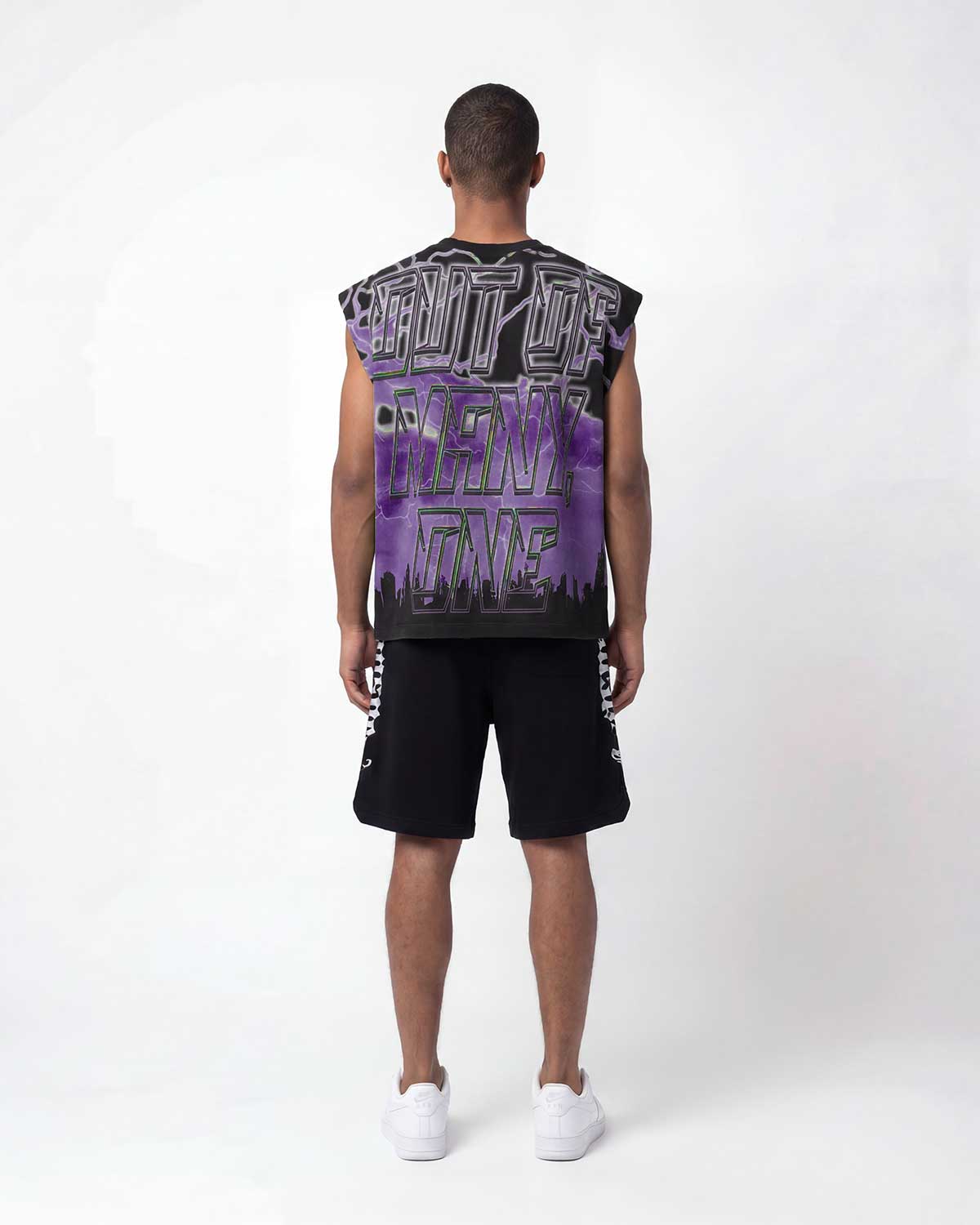 Godspeed Voltage Sleeveless Tee Black/Purple