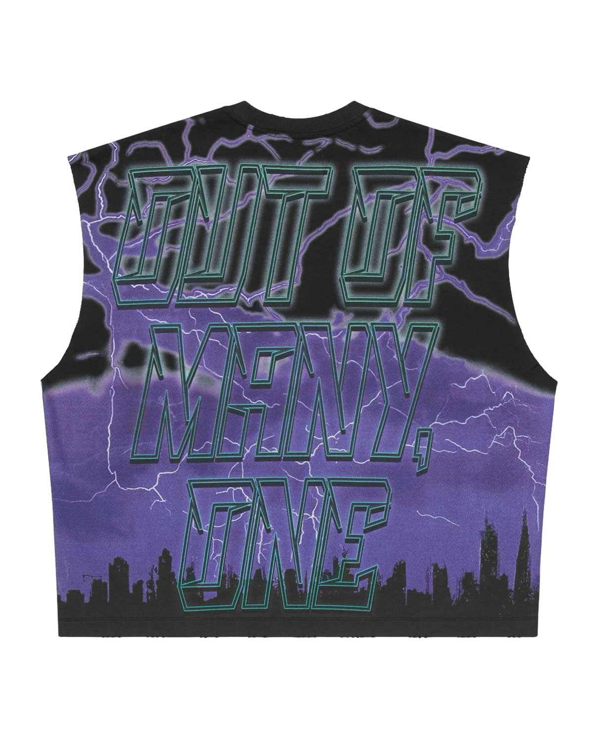 Godspeed Voltage Sleeveless Tee Black/Purple