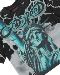 Godspeed Voltage Tee Black/Wolf Grey
