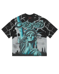 Godspeed Voltage Tee Black/Wolf Grey