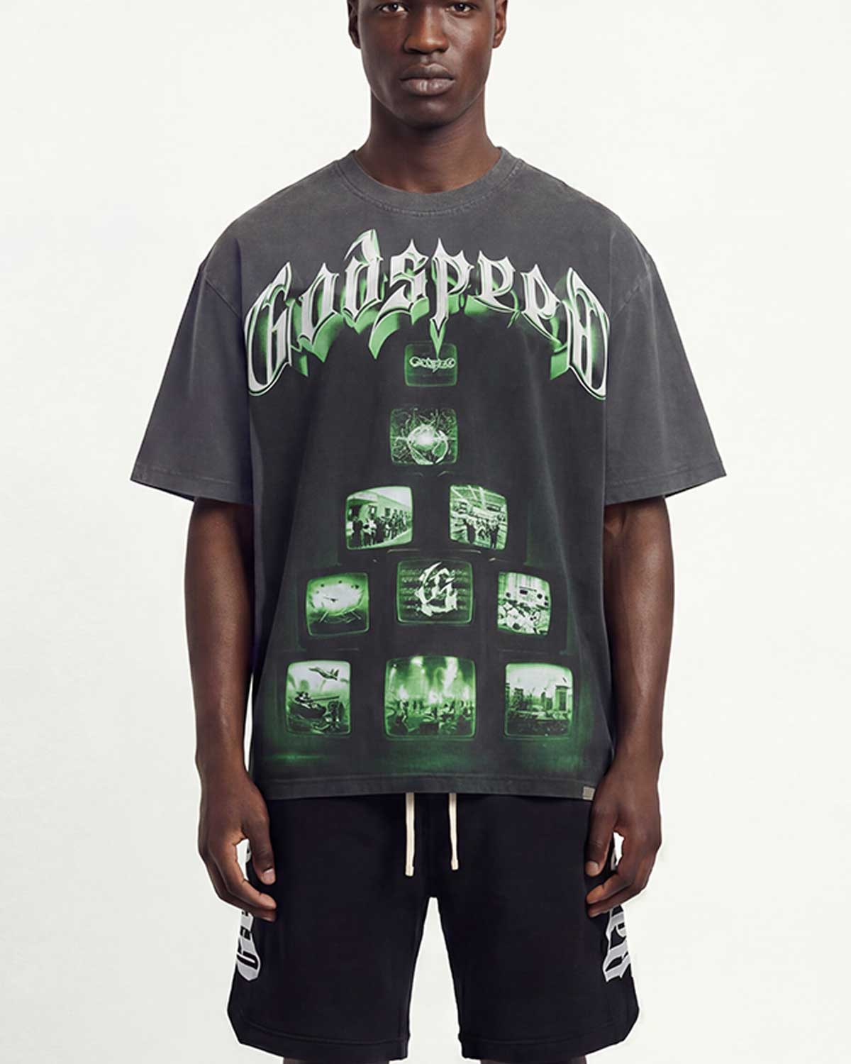 Godspeed Overstimulation Tee Grey